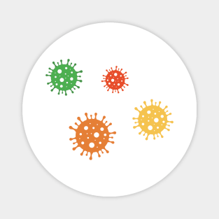 Corona virus, covid 19 icon Magnet